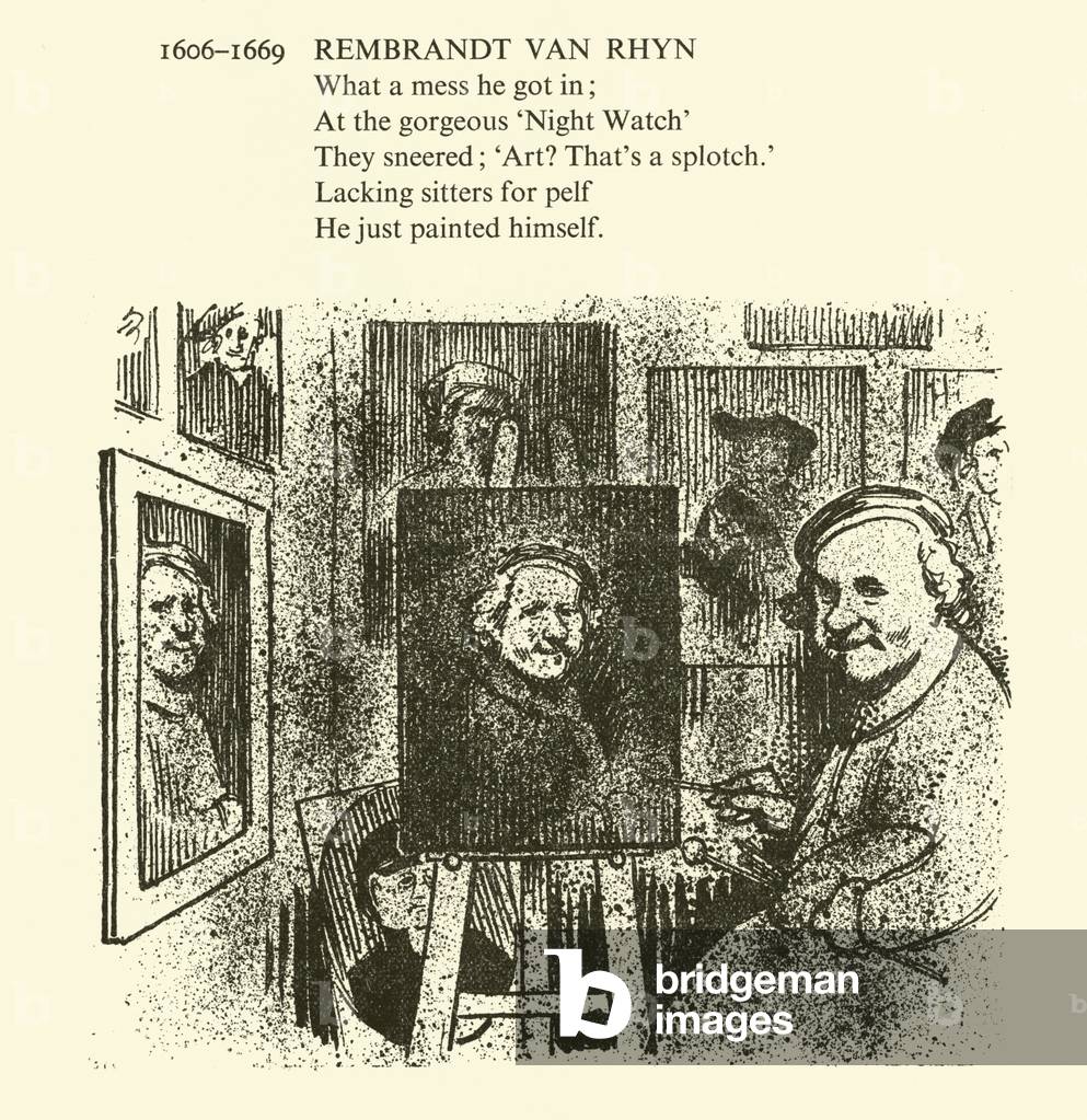 Rembrandt Van Rhyn (litho)