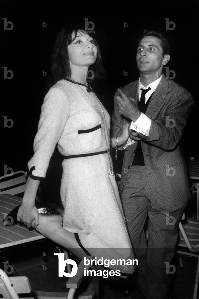 "Juliette Greco e Gilbert Becaud", b/w