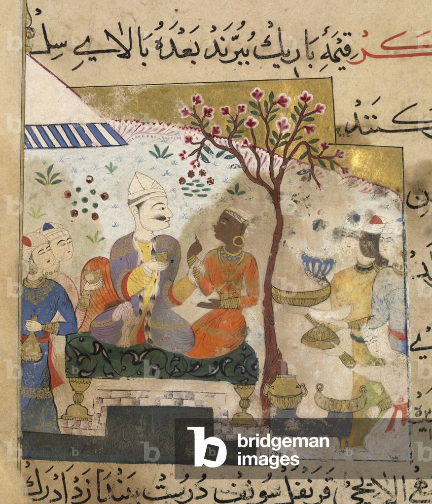 "da The Ni'matnama-i Nasir al-Din Shah", 1495-1505 di Indian School