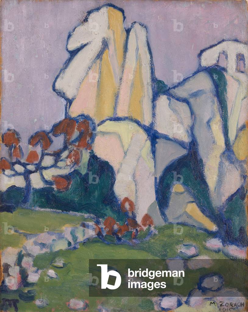 Immagine di Dipinto "Chiaro di luna", 1910 di Marguerite Thompson Zorach