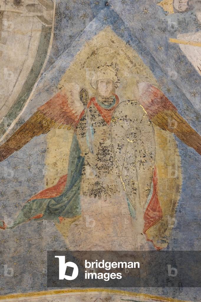 Allegoria della Fortezza, Particolare della volta (affresco)