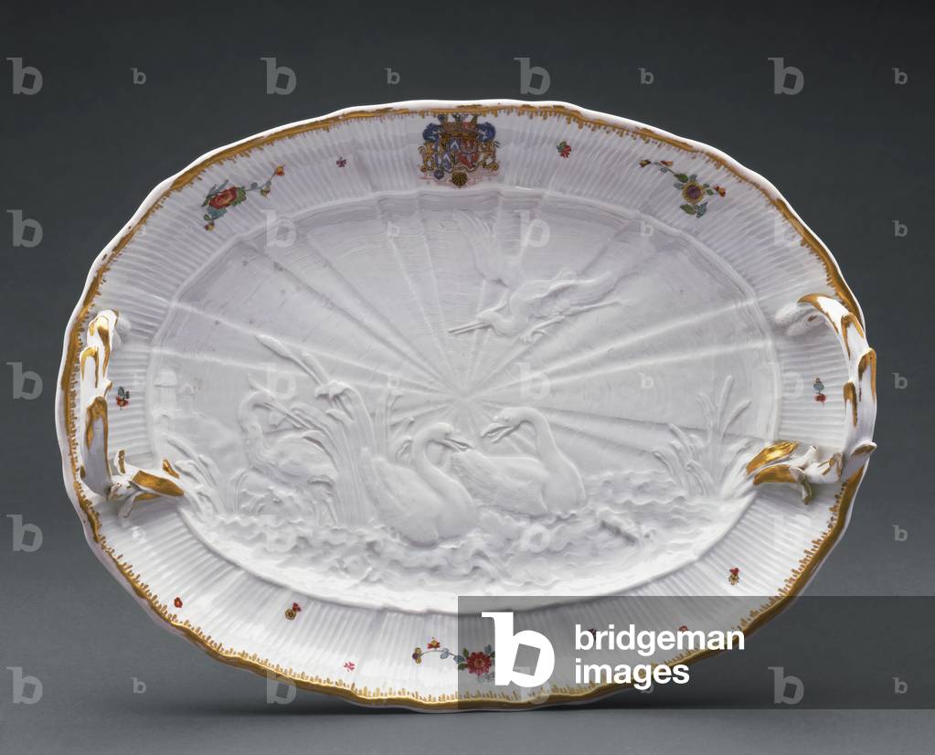 "Piatto" 1737 di German School