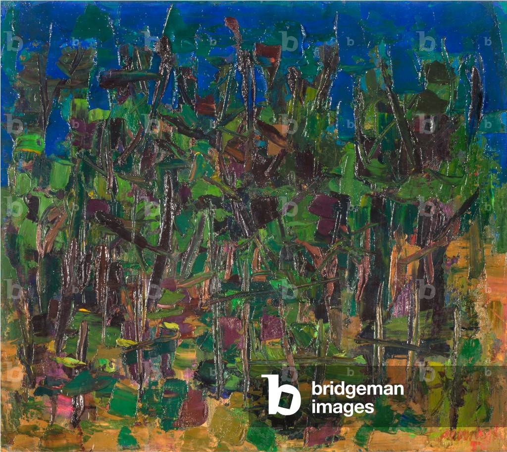 Immagine di Dipinto "Paesaggio" 1958 di Ennio Morlotti