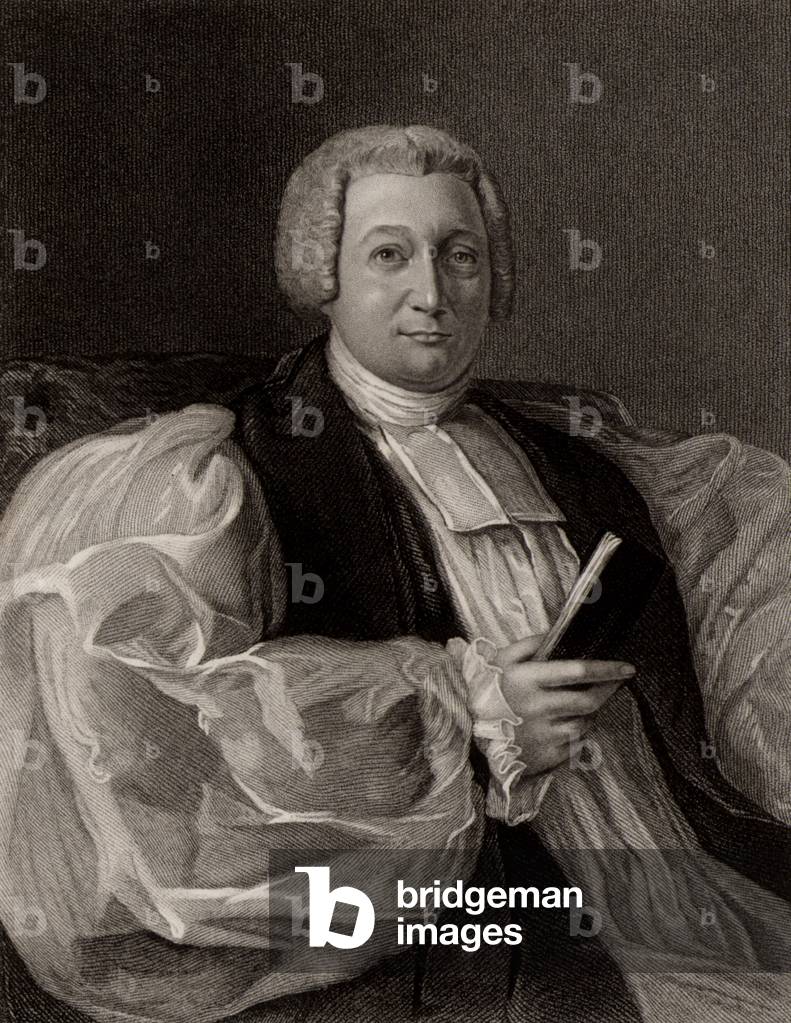 Bild von Gravur "Porträt von James Henry Monk" 1801, b/w