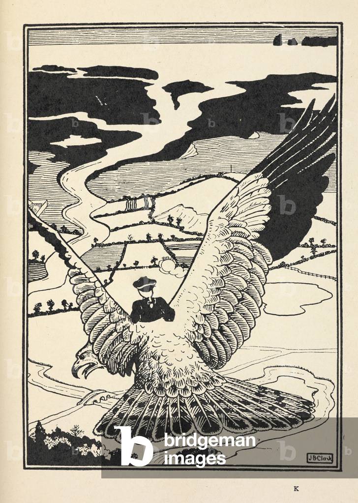 Supplemento dopo il capitolo XX. «Volo straordinario sul dorso di un'aquila...».