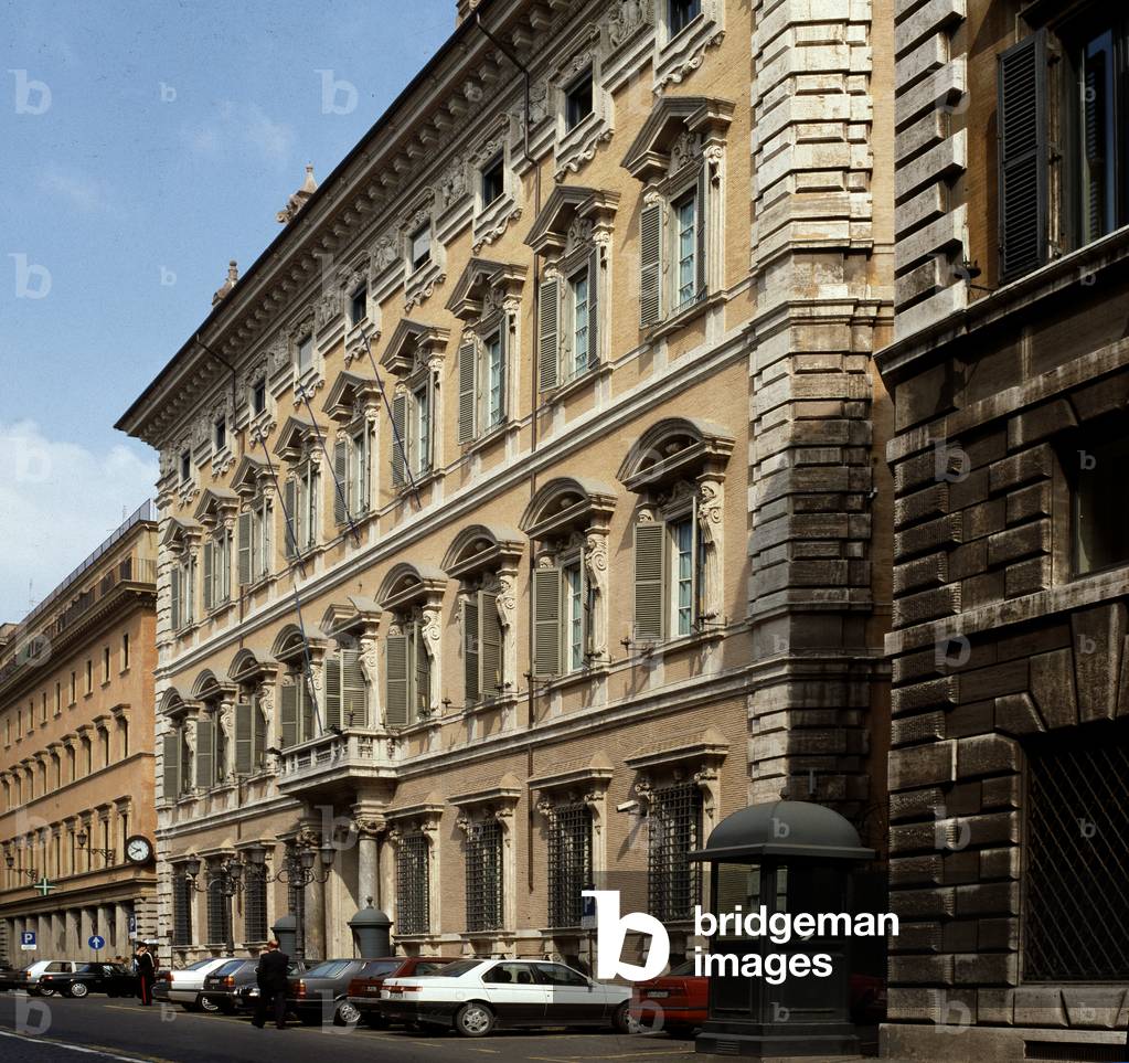 Barock - Architektur: Madama-Palast, Rom, Italien