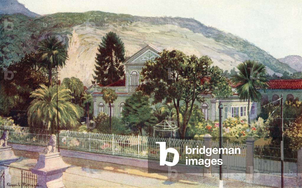 "Residenz des Senators Ruy Barboza" von Edgar L. Pattison