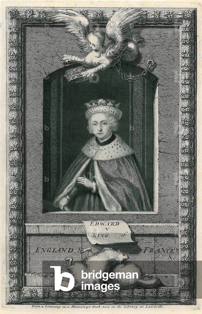 Edward V (gravure), 18th Siècle par George Vertue