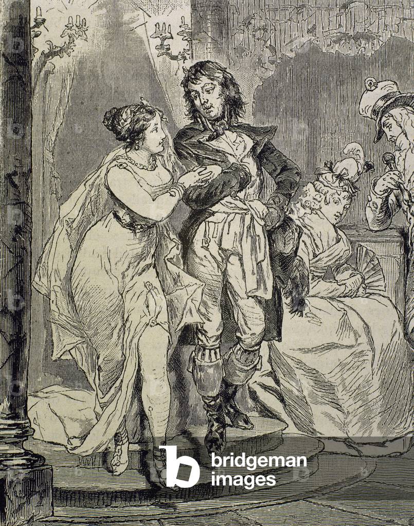 French Directory. 1795-1799. Costumes. Engraving. 19th century.
