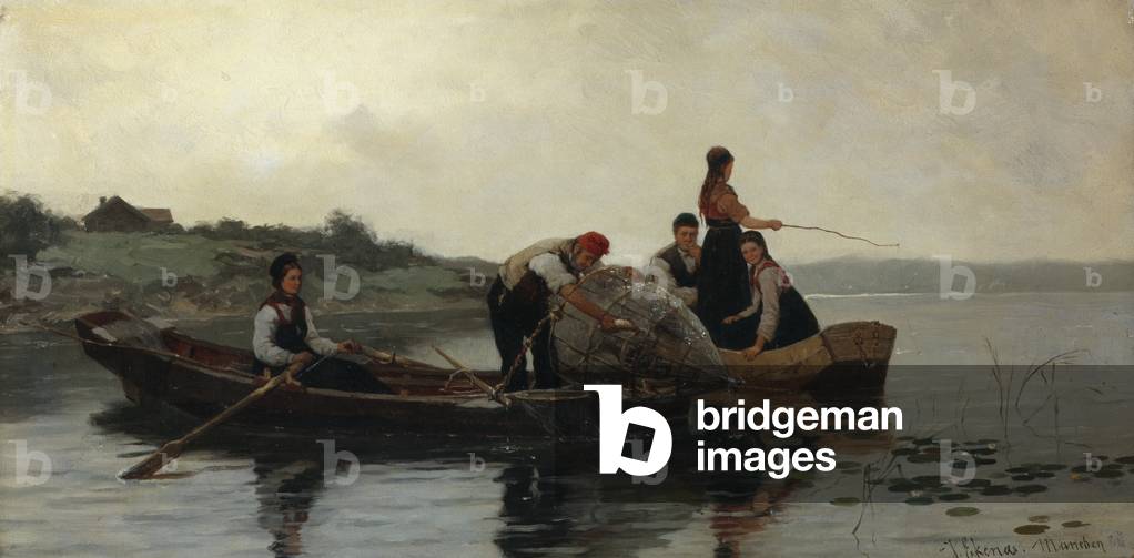 Des pêcheurs.