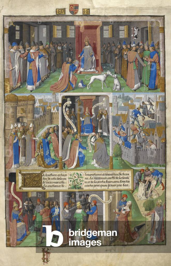 "Miniatur der Frontispiece"