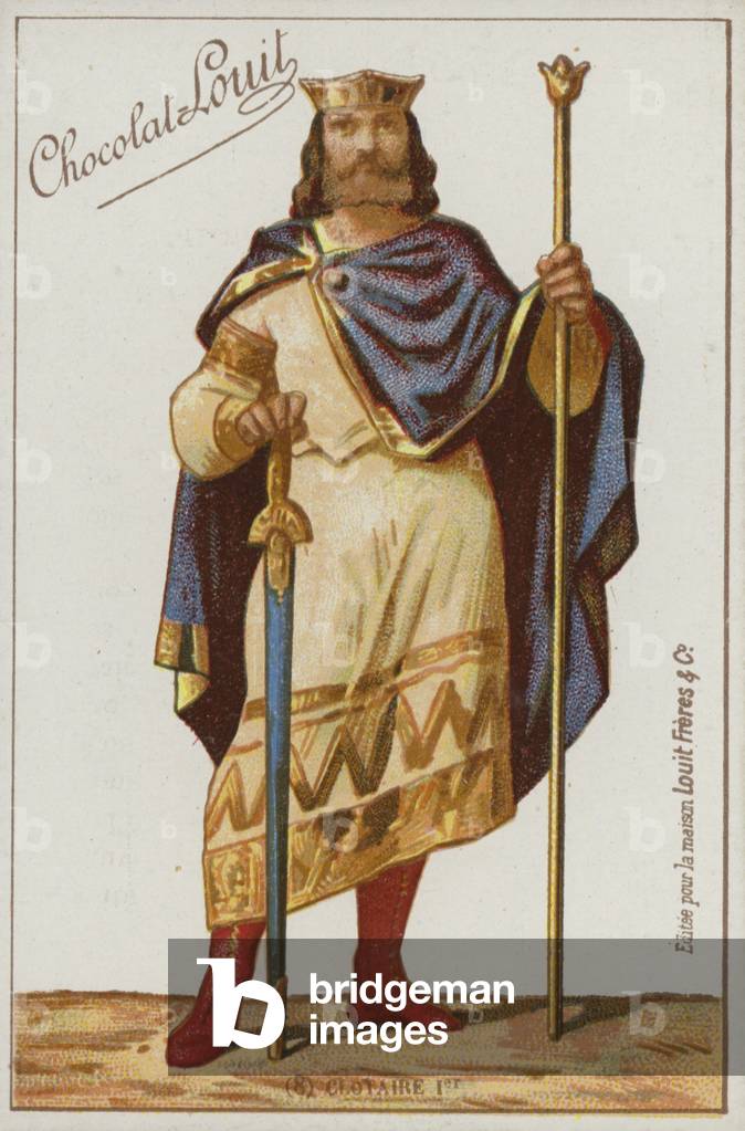 Clotaire Premier (cromolito)