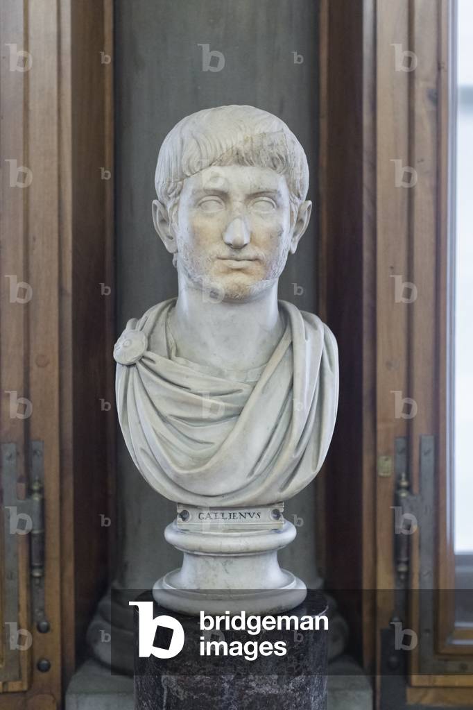 Balbin Image of Portrait of a man, so called Gallienus, 3rd century AD by ...