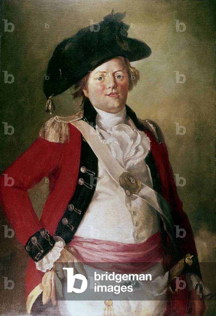 The Officer Christian Gullager (1759-1826 Danish) Oil On Canvas David David Gallery, Philadelphia, Pennsylvani