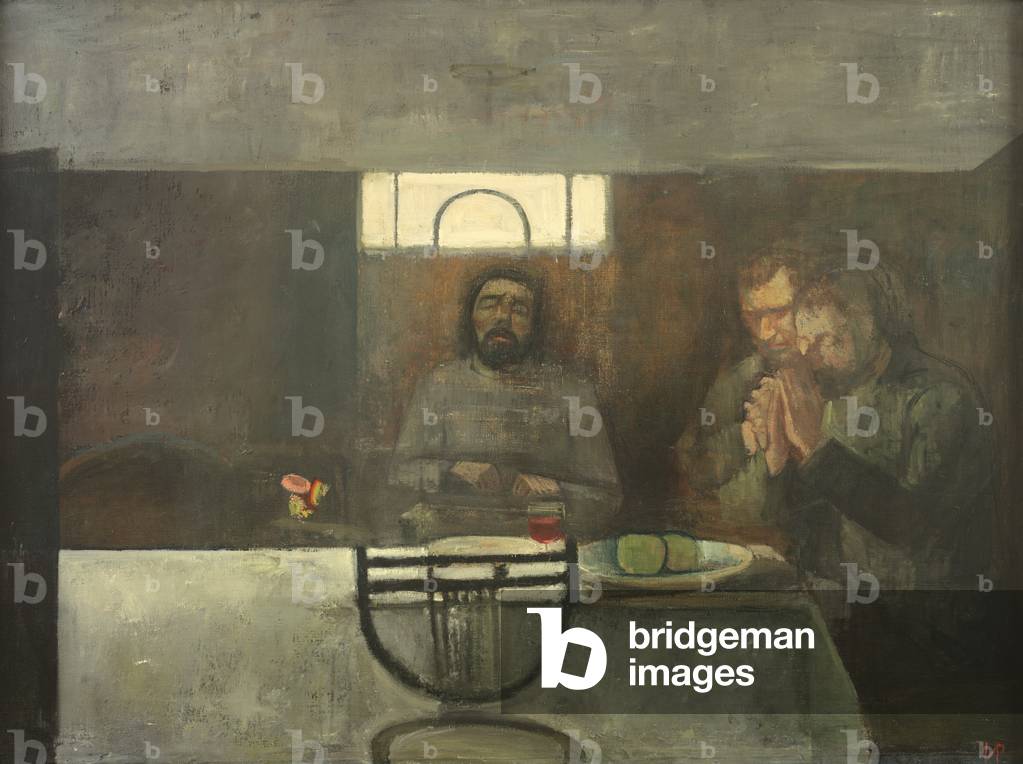 La Cena di Emmaus, 1942-46 (olio su tela)
