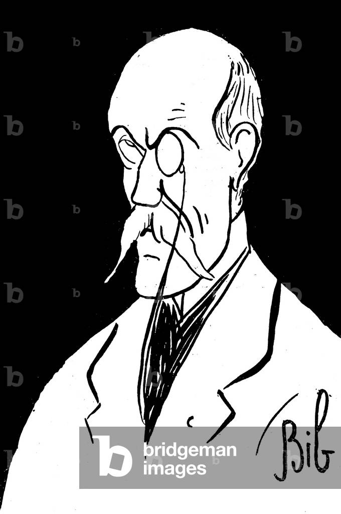 Bild von Druck "Hughes Vitrix" 1911 von Bib, b/w