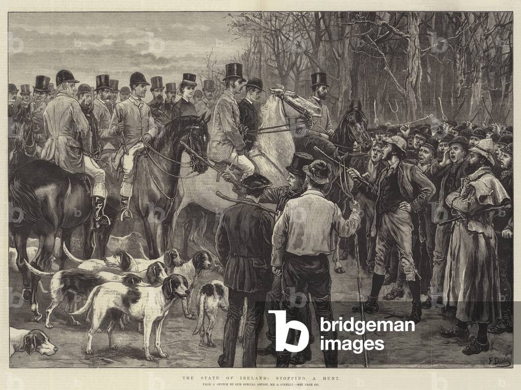 "Der Staat Irland" 1881 von Frank Dadd