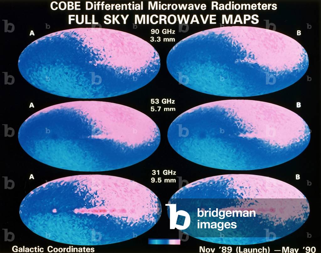 Allsky images constructed from preliminary data from DMR (Different