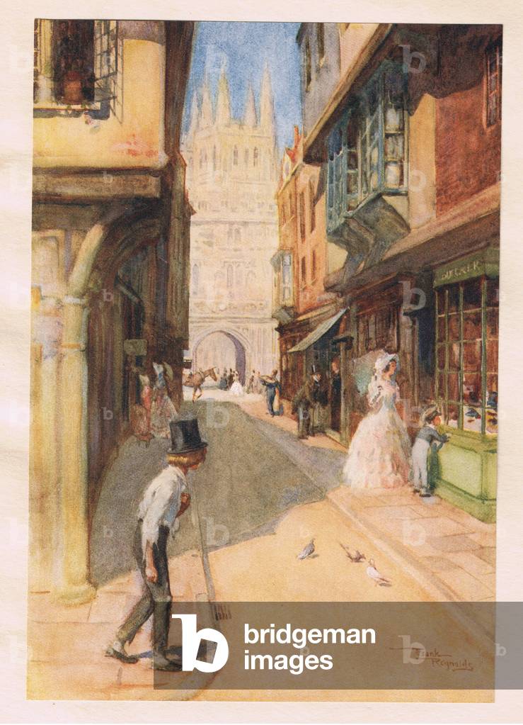 Immagine di Stampa "Raggiungo Canterbury" di Frank Reynolds