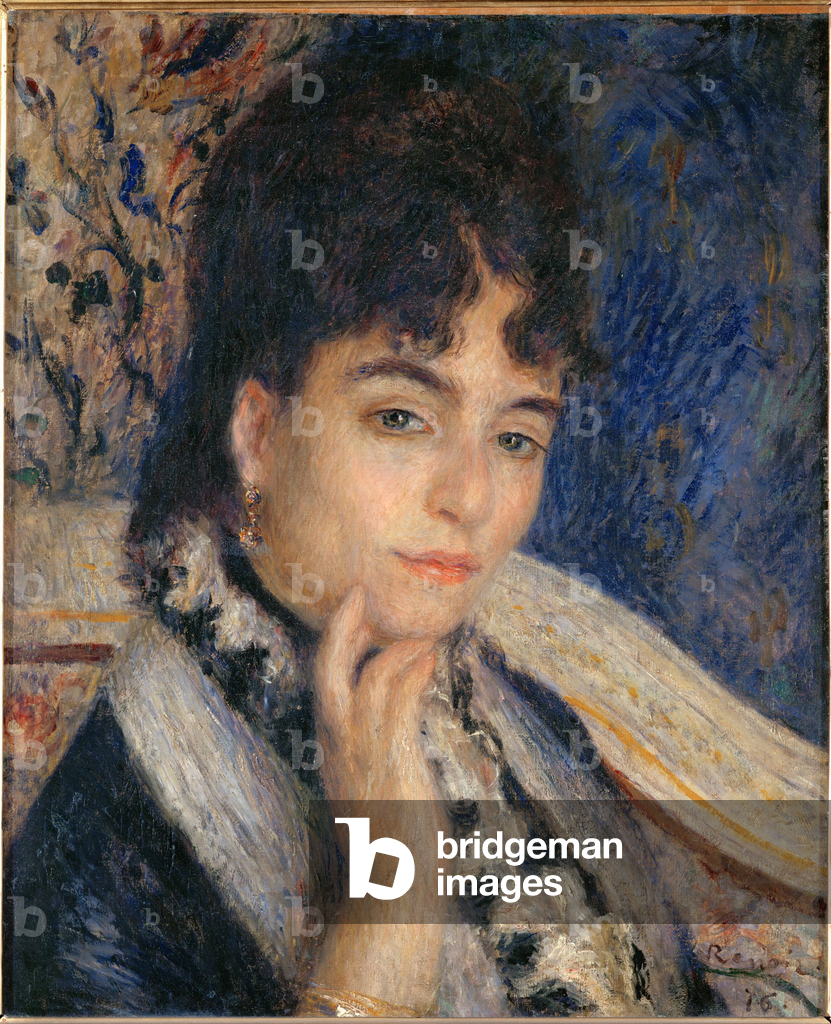 Mme. Alphonse Daudet (oil on canvas)
