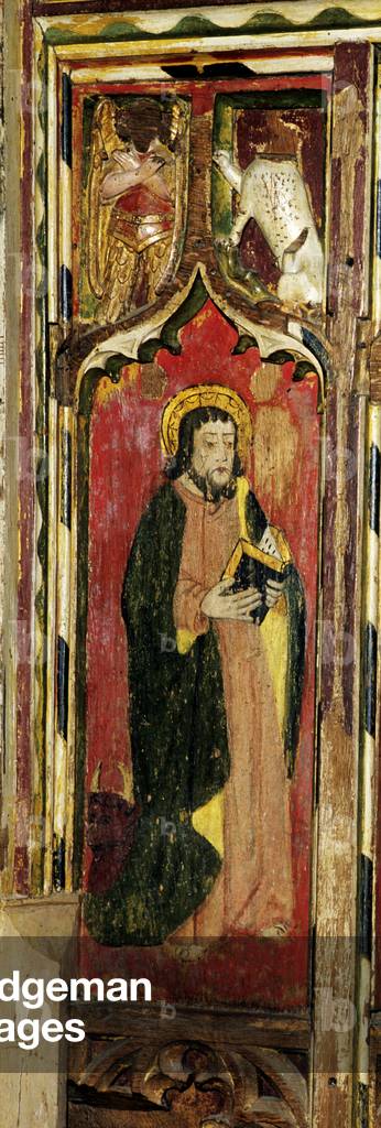 Image de Peinture représentant St Luke par English School
