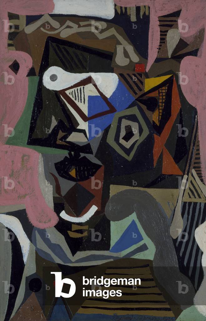 Immagine di Dipinto "Testa" 1934 di Byron Browne