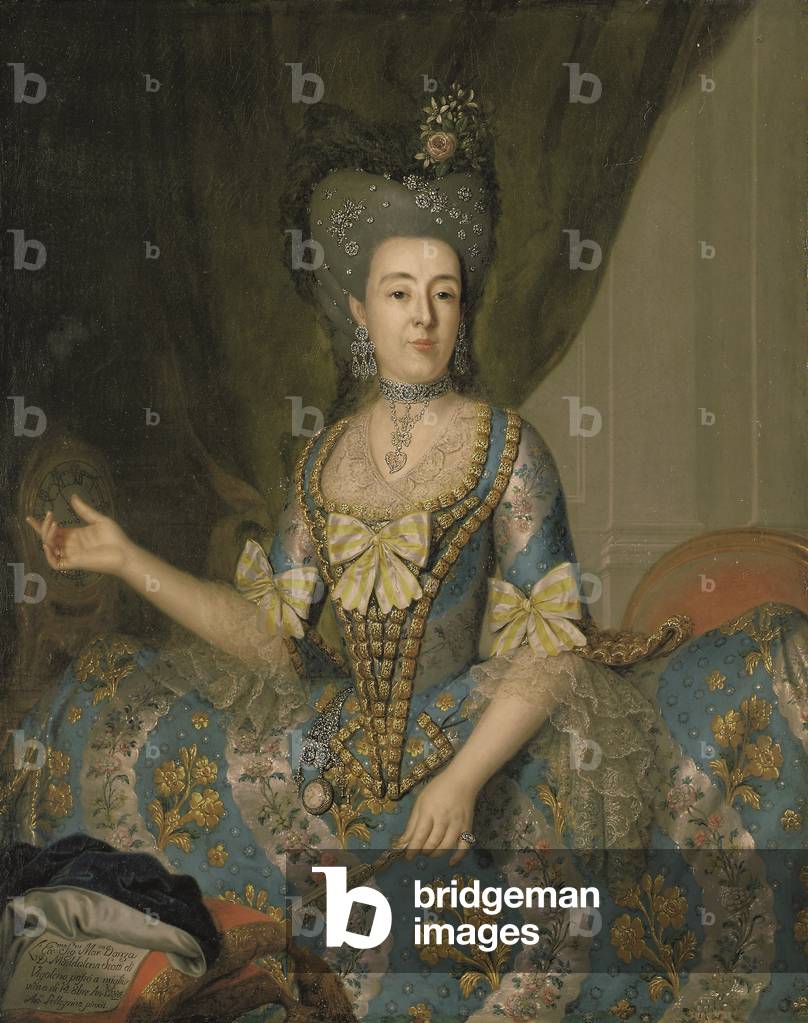 Immagine di Dipinto "Marchesa Maddalena Scotti di Vigoleno" 1784 di Giacomo Antonio Pellegrini