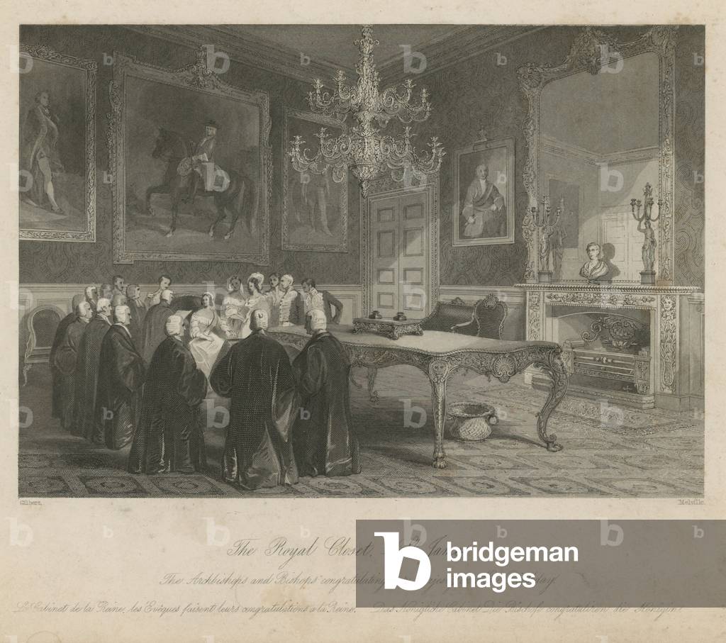 il reale armadio in St James's Palazzo (incisione)