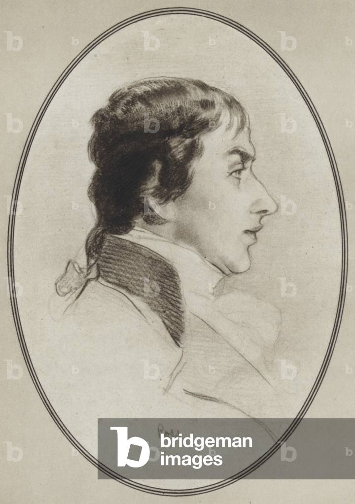 Bild von Druck "Porträts großer Maler: Turner (litho)" von Gordon Ross