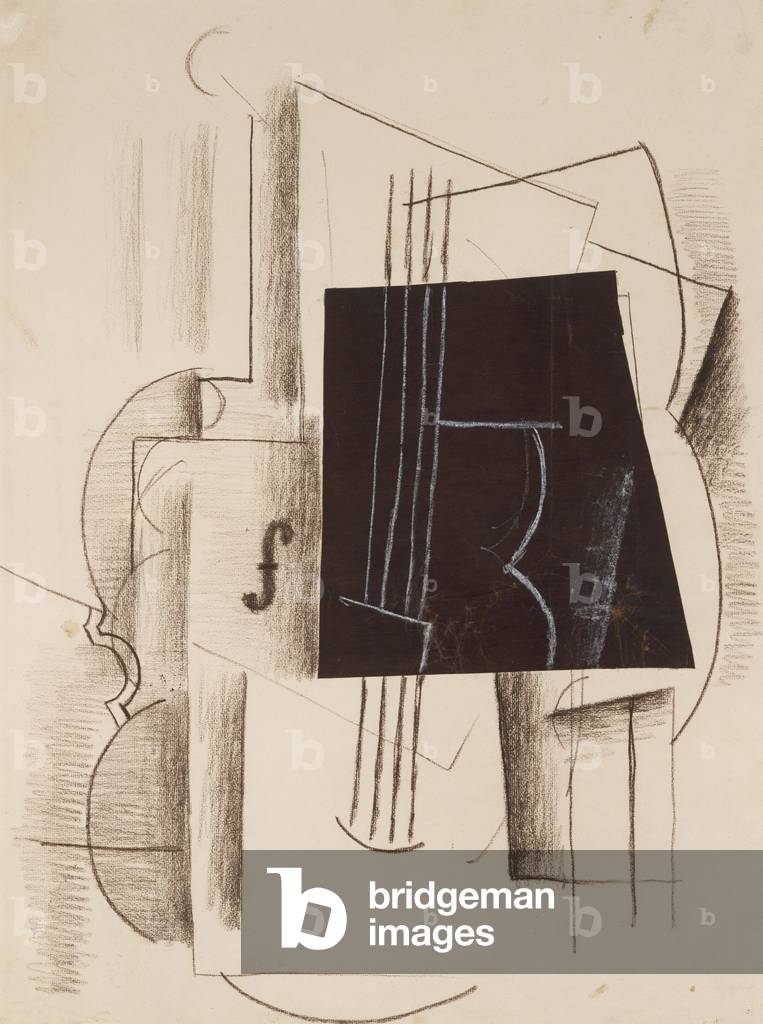 "natura morta", 1912 di Georges Braque