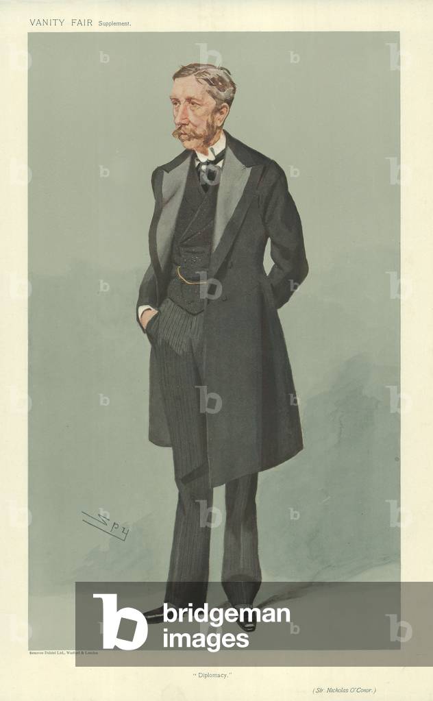 "Der rechte Hon Nicholas O'Conor (Farbe litho)" von Leslie Matthew Ward
