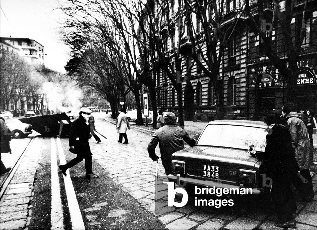 Image de Photographie représentant Émeutes à Milan 1977