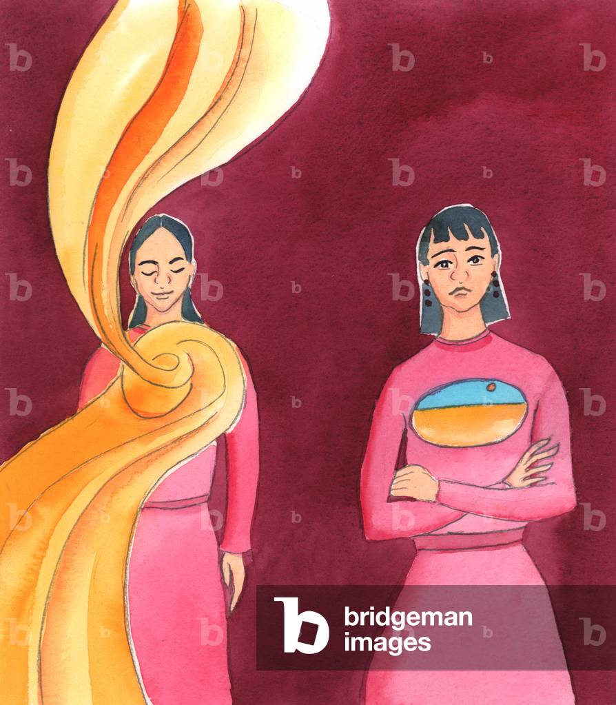 Una persona che si avvicina a Dio in preghiera con cuore aperto, accettando la Volontà di Dio nella vita quoti