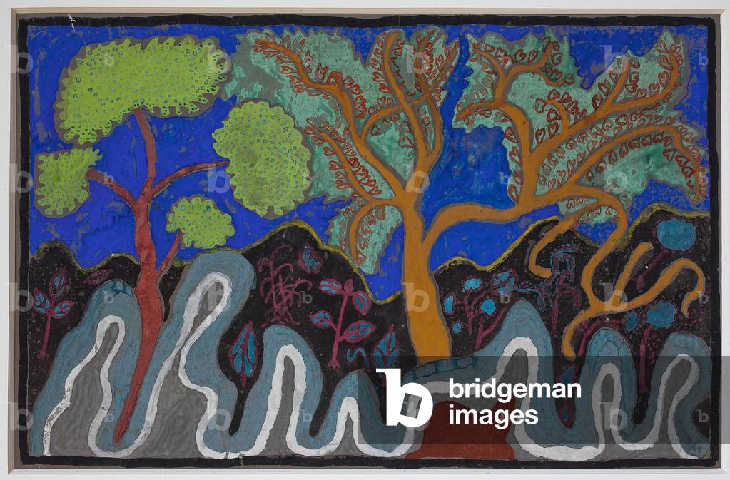 Image de Peinture représentant Strange Rocks, c.1954 par African