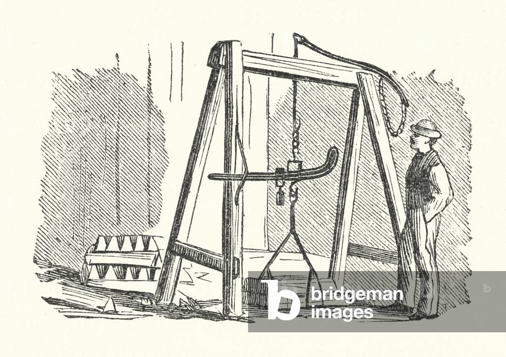 "Blei (Gravur)" 1801 von American School