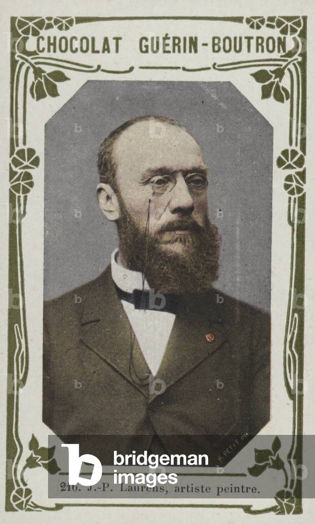 J-P Laurens, artiste peintre (coloured photo)