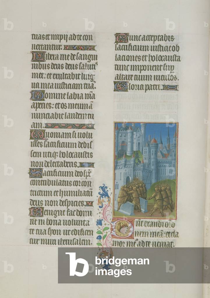 "Ms. 65/1284 fol. 68v Eine Armee" von Jean Colombe
