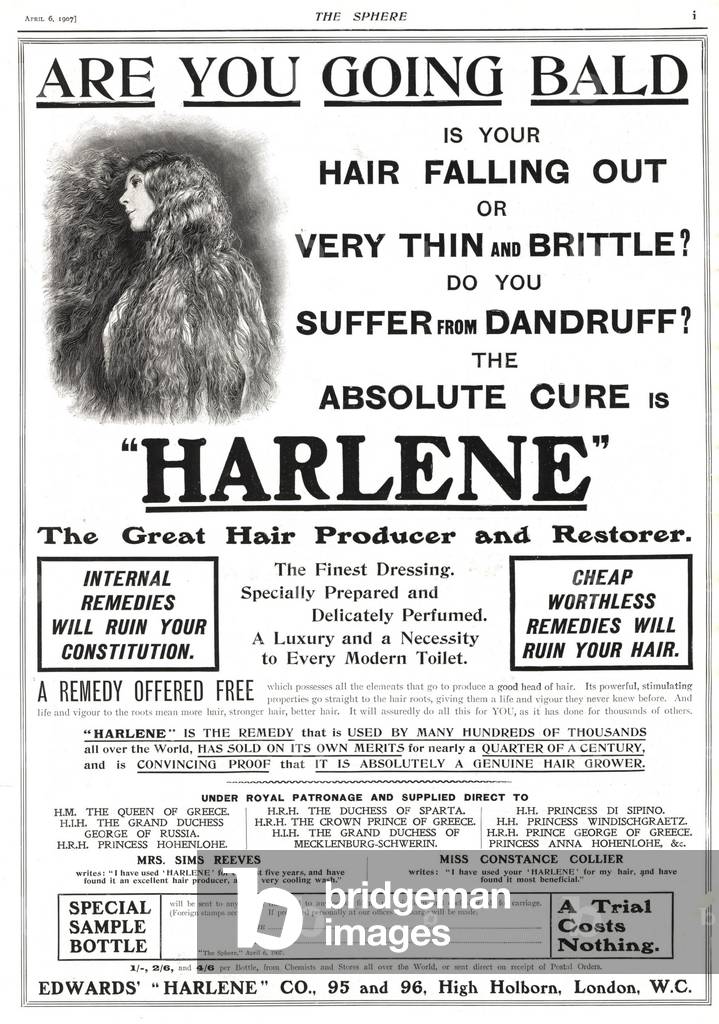 "Harlene" 1900