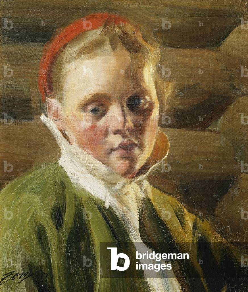 Immagine di Dipinto "Dalecarlian Girl; Morakulla", 1904 di Anders Leonard Zorn