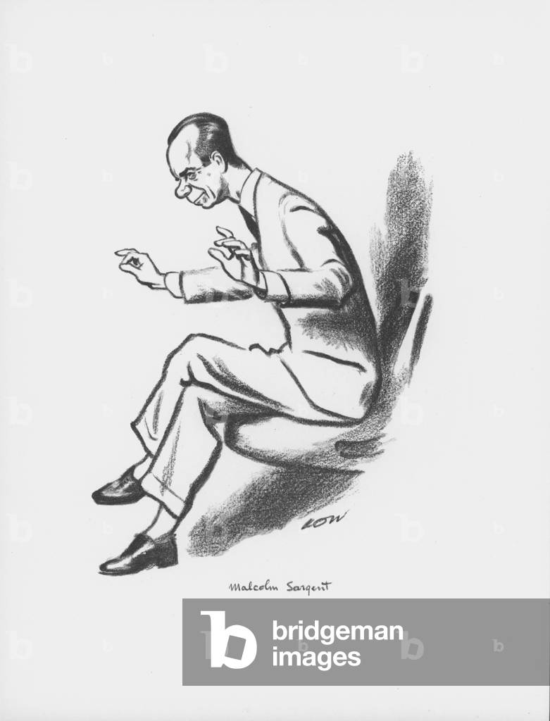 Malcolm Sargent (litho)