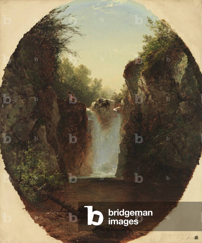 Bild von Gemälde "Niagara Falls" von John Frederick Kensett