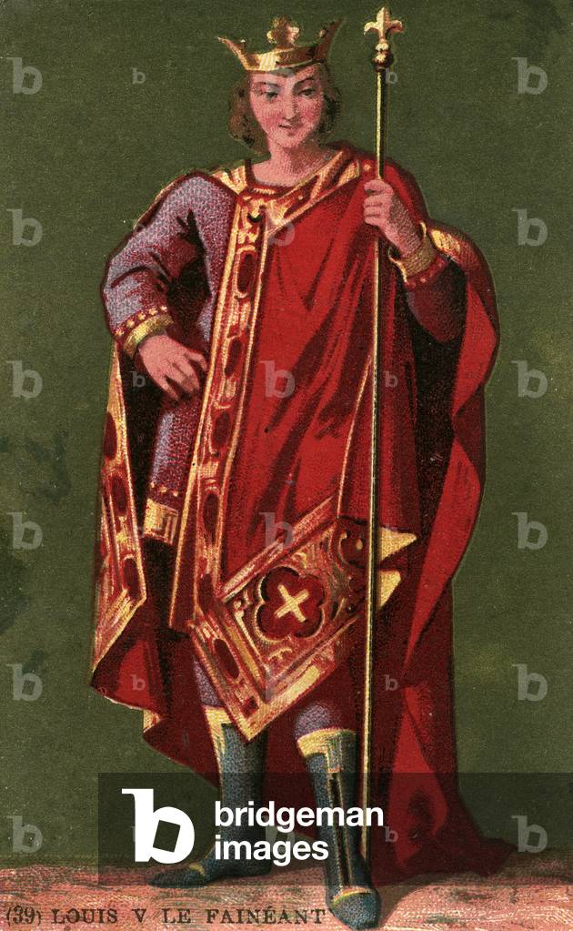 Image de Estampe représentant Louis V par French School