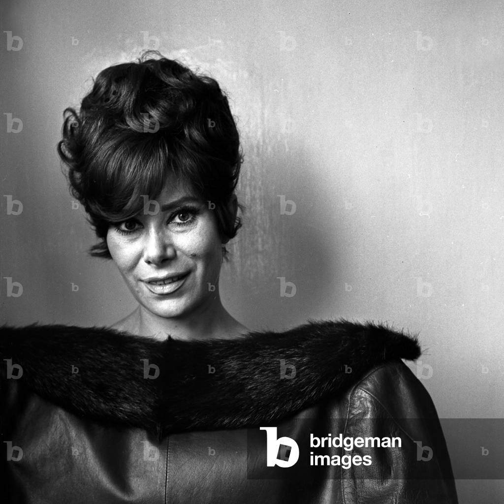 L'attrice e autrice tedesca Kai Fischer, Germania anni '60