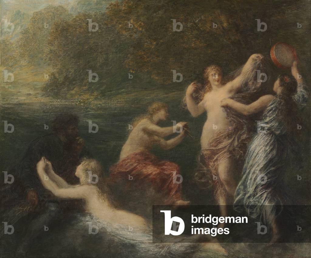 Immagine di Dipinto "Tannhäuser" 1886 di Ignace Henri Jean Fantin-Latour