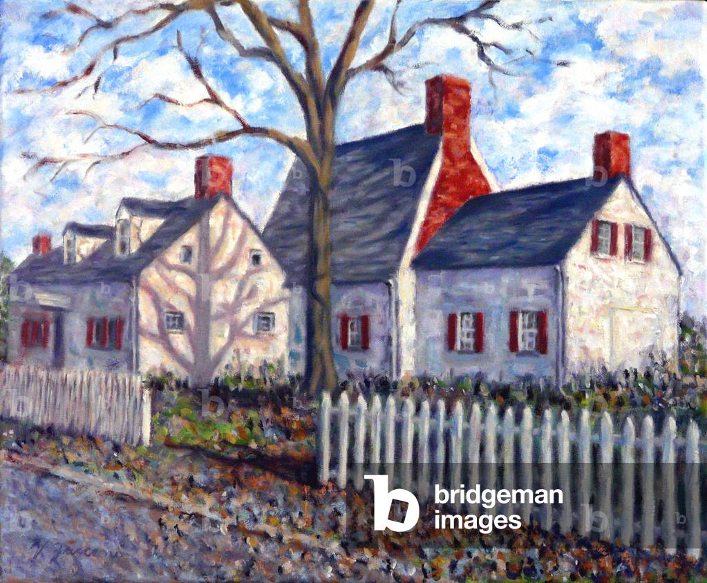 Image de Peinture représentant Billiou- Stillwell Perine House 2016 par Victor Zucconi
