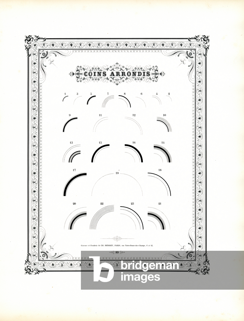 Elementi di angolo arrotondato (stampa)