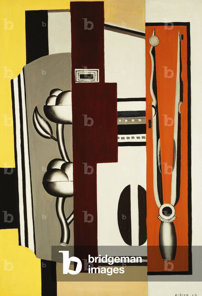 Image de Peinture représentant Roses et compas, 1925 par Fernand Leger