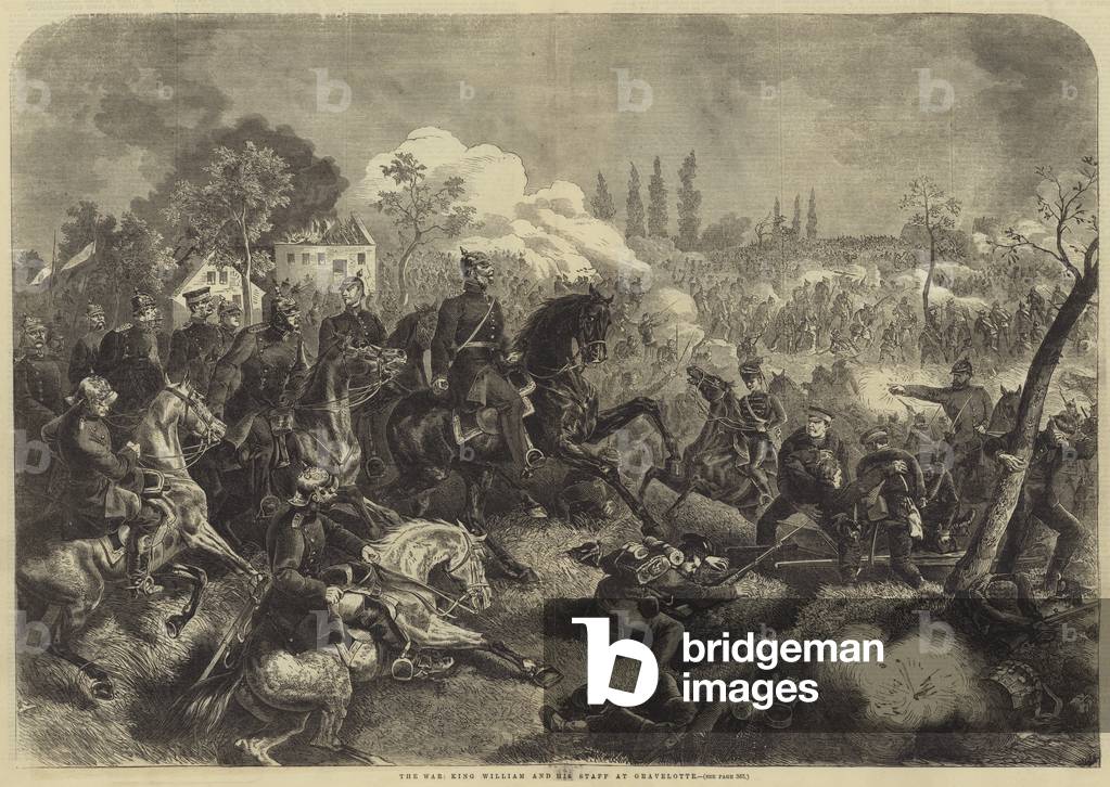 The War by English Artist, b/w