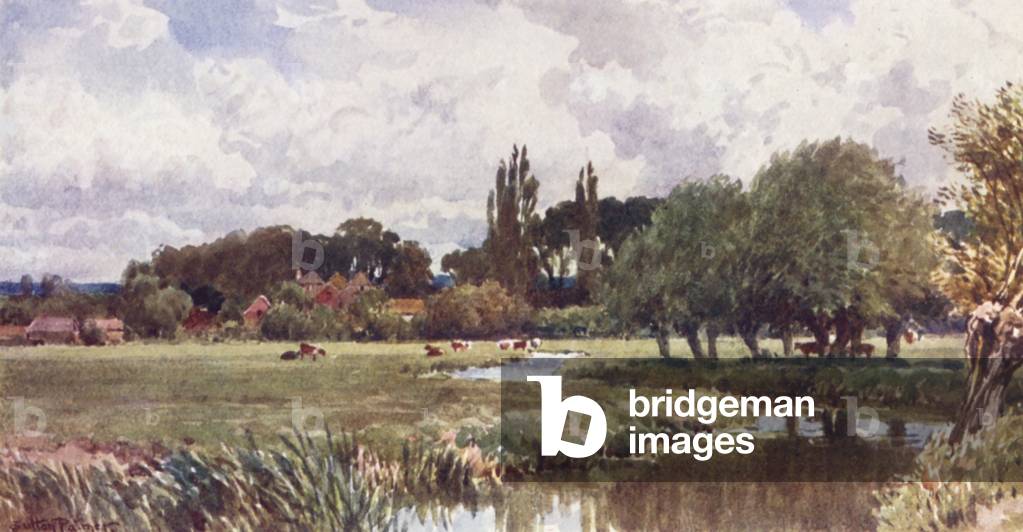 Immagine di Stampa "The Meads" 1901 di Harold Sutton Palmer