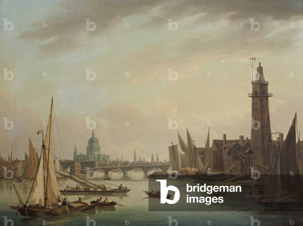 Die Themse mit St Pauls Cathedral, London